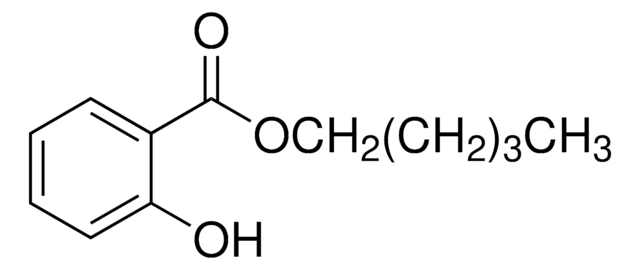 Amyl salicylate structure, CAS 2050-08-0