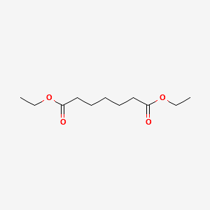 Diethyl pimelate structure, CAS 2050-20-6