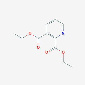 Diethyl pyridine-2,3-dicarboxylate structure, CAS 2050-22-8
