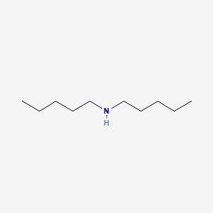 Diamylamine structure, CAS 2050-92-2