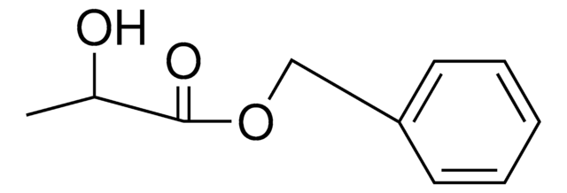 Benzyl lactate structure, CAS 2051-96-9