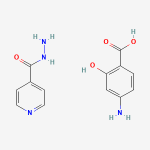 Pasiniazid structure, CAS 2066-89-9