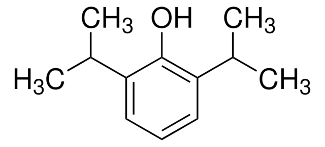 Propofol structure, CAS 2078-54-8
