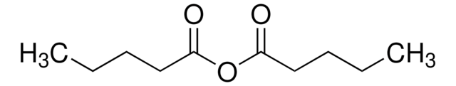 Valeric anhydride structure, CAS 2082-59-9