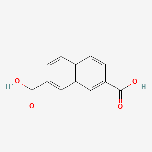 2,7-Naphthalenedicarboxylic acid structure, CAS 2089-89-6