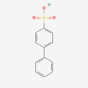 4-Biphenylsulfonic acid structure, CAS 2113-68-0