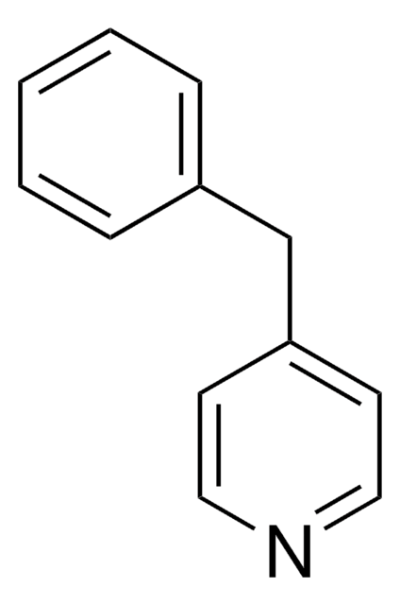 4-Benzylpyridine structure, CAS 2116-65-6