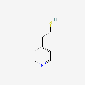 4-Pyridylethylmercaptan structure, CAS 2127-05-1