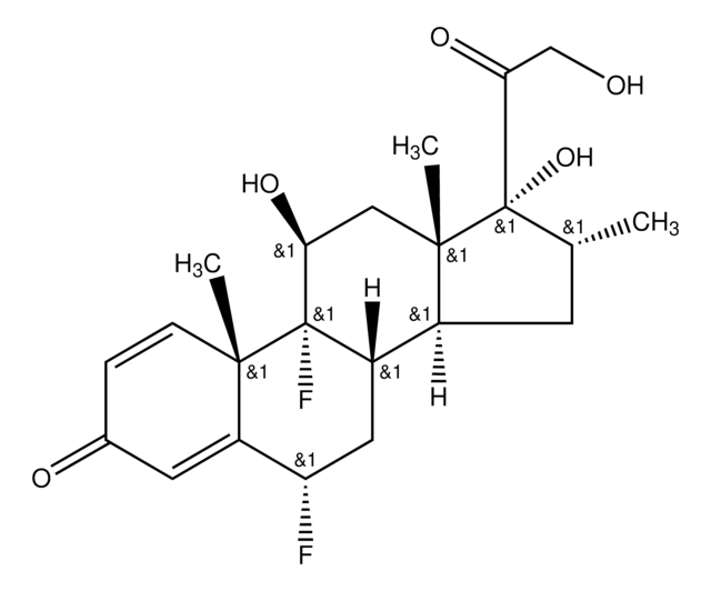 Flumethasone structure, CAS 2135-17-3
