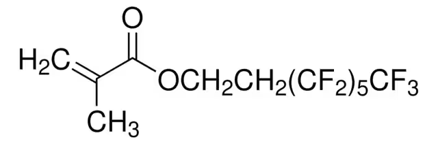 2-(Perfluorohexyl)ethyl methacrylate structure, CAS 2144-53-8