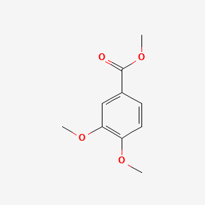 Methyl 3,4-dimethoxybenzoate structure, CAS 2150-38-1