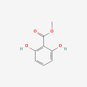Methyl 2,6-dihydroxybenzoate structure, CAS 2150-45-0