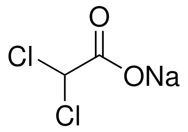 Sodium dichloroacetate structure, CAS 2156-56-1