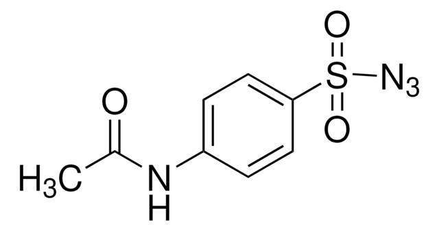 4-Acetamidobenzenesulfonyl azide structure, CAS 2158-14-7