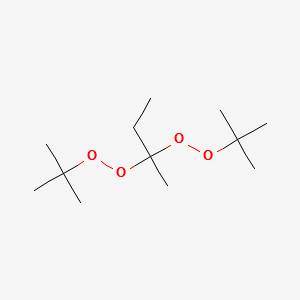 2,2-Di(tert-butylperoxy)butane structure, CAS 2167-23-9