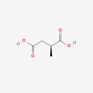 (S)-(-)-Methylsuccinic acid structure, CAS 2174-58-5