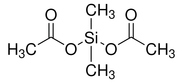 Diacetoxydimethylsilane structure, CAS 2182-66-3