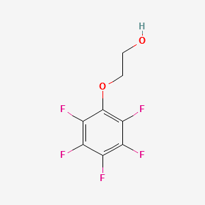 2-Pentafluorophenoxyethanol structure, CAS 2192-55-4