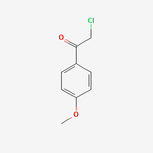 4-Methoxyphenacyl chloride structure, CAS 2196-99-8