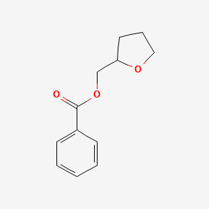 Tetrahydrofurfuryl benzoate structure, CAS 2217-32-5