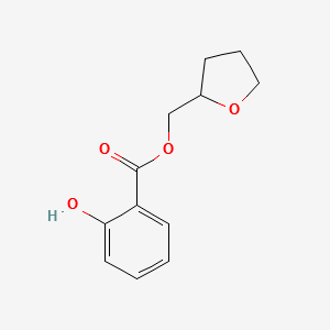 Tetrahydrofurfuryl salicylate structure, CAS 2217-35-8