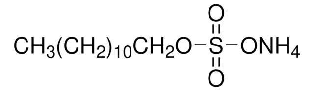 Ammonium lauryl sulfate structure, CAS 2235-54-3