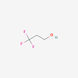 3,3,3-Trifluoropropanol structure, CAS 2240-88-2