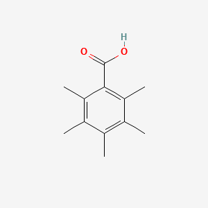 Pentamethylbenzoic acid structure, CAS 2243-32-5