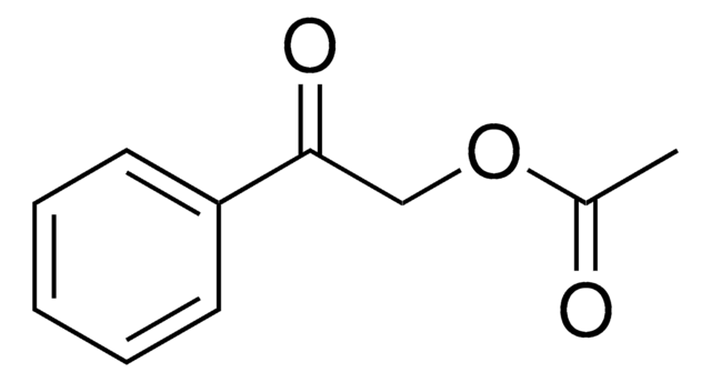 Phenacyl acetate structure, CAS 2243-35-8