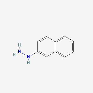 2-Naphthylhydrazine structure, CAS 2243-57-4