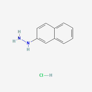 2-Naphthylhydrazine hydrochloride structure, CAS 2243-58-5