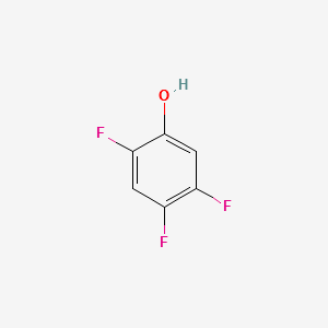 2,4,5-Trifluorophenol structure, CAS 2268-16-8
