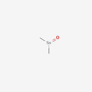 Dimethyloxostannane structure, CAS 2273-45-2