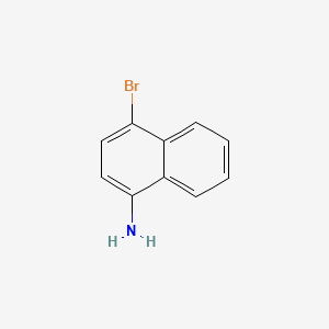 4-Bromo-1-naphthylamine structure, CAS 2298-0-79