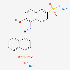 Acid Red 13 structure, CAS 2302-96-7