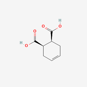 cis-4-Cyclohexene-1,2-dicarboxylic acid structure, CAS 2305-26-2
