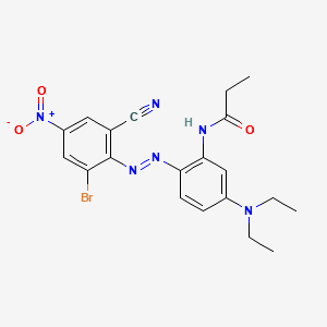 Disperse Blue 183 structure, CAS 2309-94-6
