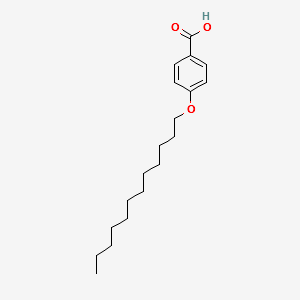 4-Dodecyloxybenzoic acid structure, CAS 2312-15-4