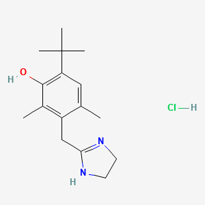 Oxymetazoline hydrochloride structure, CAS 2315-02-8