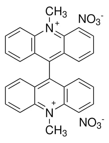 N,N'-Dimethyl-9,9'-bisacridinium nitrate structure, CAS 2315-97-1
