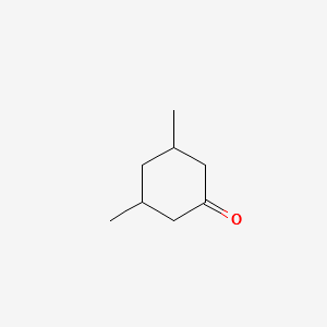 3,5-Dimethylcyclohexanone structure, CAS 2320-30-1