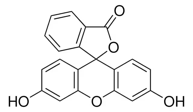 Fluorescein structure, CAS 2321-07-5