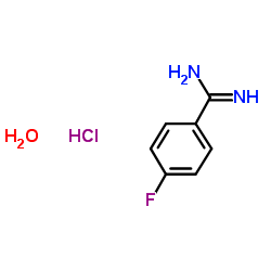 4-Fluorobenzamidine hydrochloride structure, CAS 2339-59-5