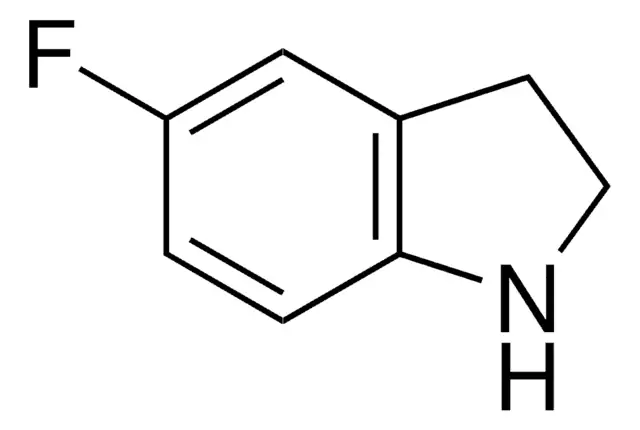 5-Fluoroindoline structure, CAS 2343-22-8