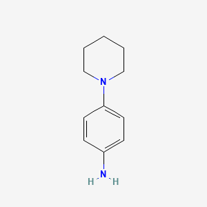 4-Piperidinoaniline structure, CAS 2359-60-6