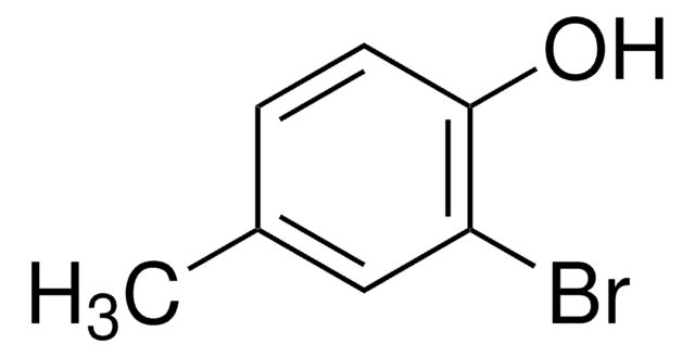 4-Bromo-2-methylphenol structure, CAS 2362-12-1