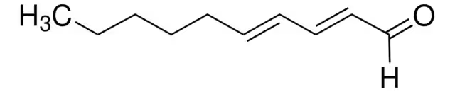 2,4-Decadienal structure, CAS 2363-88-4