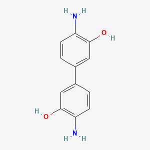 3,3'-Dihydroxybenzidine structure, CAS 2373-98-0