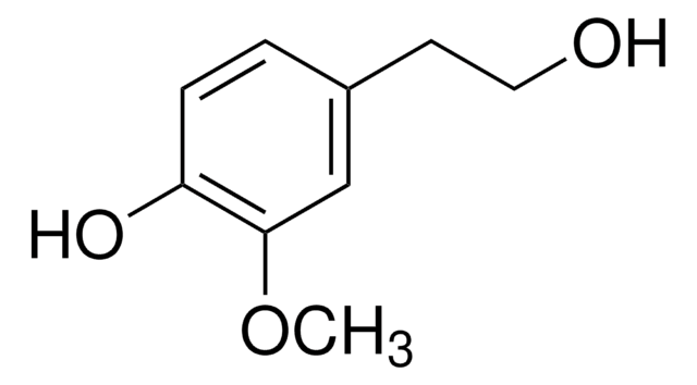 Homovanillyl alcohol structure, CAS 2380-78-1