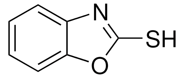 2-Mercaptobenzoxazole structure, CAS 2382-96-9